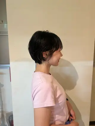 ショート ORe'S　HAIR BE GLaD所属・ORe'S HAIR BE　GLaDまなみのヘアスタイル