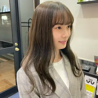 ロング カラー recipe 黒木 彩那のヘアスタイル