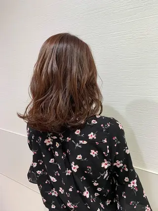 セミロング カラー ケンジアネッタ Men'sのヘアスタイル