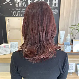 セミロング 🩰 柔らかいカラー tomomi🌛のヘアスタイル