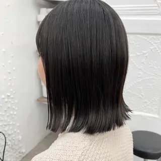 ミディアム カラー ヘアアレンジ 🌱ボブ/レイヤー/ ベージュ/あやみ✨のヘアスタイル