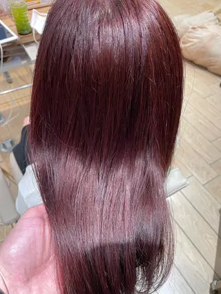 ミディアム カラー afloatkobe所属・美髪/髪質改善 川口凌弥のヘアスタイル