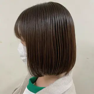 ミディアム カラー ヘアアレンジ maoブリーチ無し 似合わせカラーのヘアスタイル