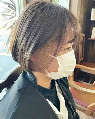 ショート 剣持友希/ifh iizuka/高崎のヘアスタイル