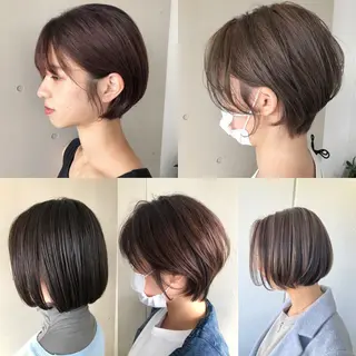 ショート かわさき ともやのヘアスタイル