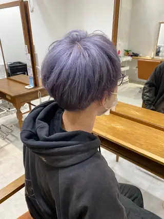 ショート 山﨑 燦人のヘアスタイル