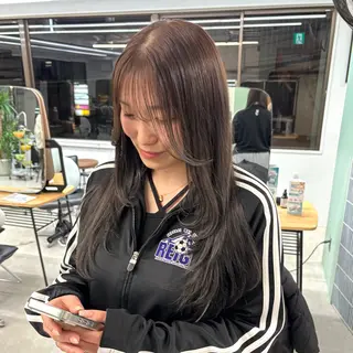 ロング カラー 横浜カラーモデル/ 横浜縮毛矯正/さえのヘアスタイル
