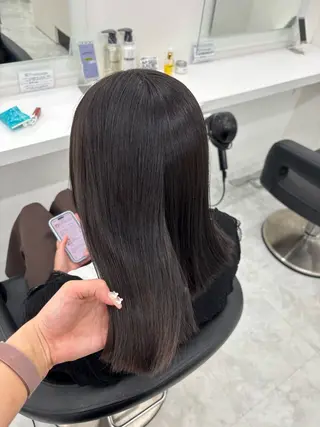 カラー かわいい艶髪🤍 れいな🤍のヘアスタイル