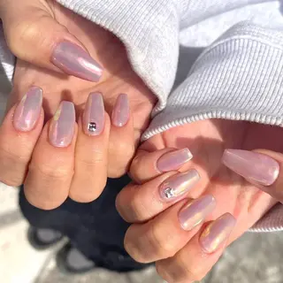 ネイル マツエク・マツパ アイブロウ pu muのネイルデザイン