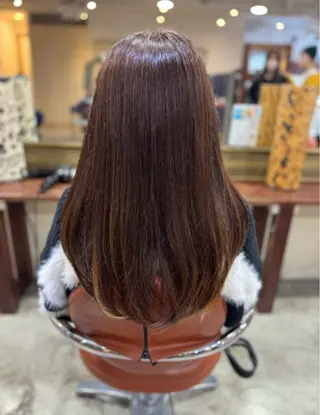 ロング 大庭 梨子のヘアスタイル