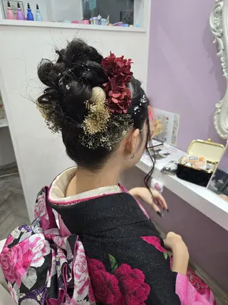 ロング ヘアアレンジ ナカシマ  アユミのヘアスタイル