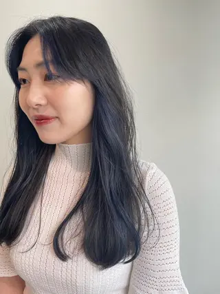 ロング カラー ボブ美容師 /馬場 翼のヘアスタイル