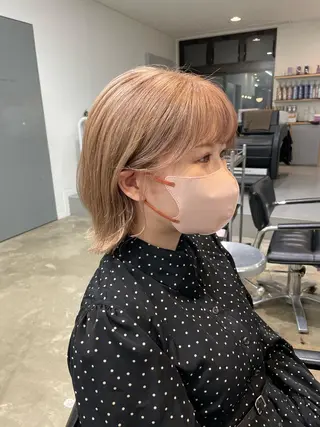 ショート カラー pole所属・【pole】 minaのヘアスタイル