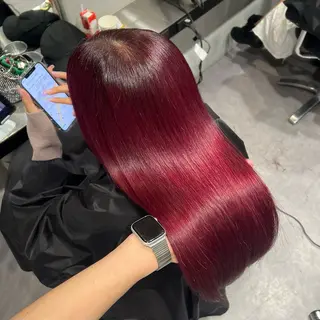 セミロング カラー 🩵髪質改善/ 似合わせ/ショートのヘアスタイル