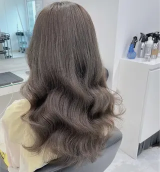 ロング カラー ヘアアレンジ 透け上品ハイトーン 職人ゆうと🤍のヘアスタイル