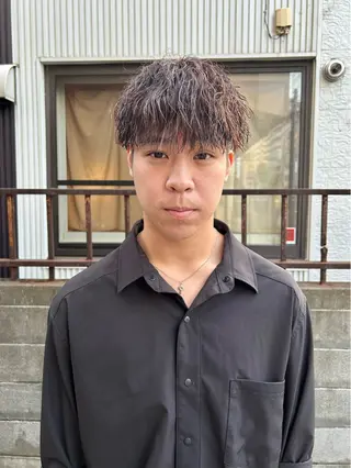 パーマ 最新ケアカラー 髪質改善YUTOのヘアスタイル