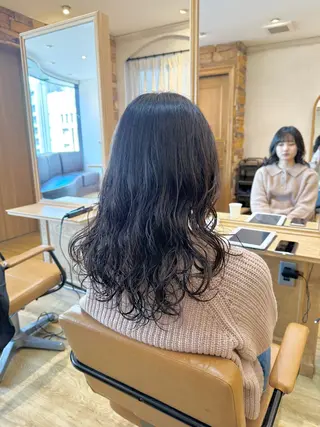 パーマ 🫧サカモトレナ🫧 新宿三丁目のヘアスタイル