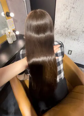 ロング Londrouge所属・韓国ヘア／レイヤー/ 顔周り/Harunaのヘアスタイル