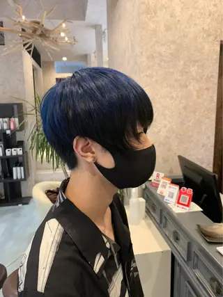 カラー メンズ Blanco Color&Careのヘアスタイル