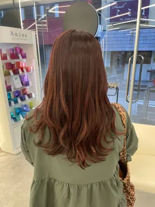 ロング カラー ヘアアレンジ 【Sweep】おじま のぞみのヘアスタイル