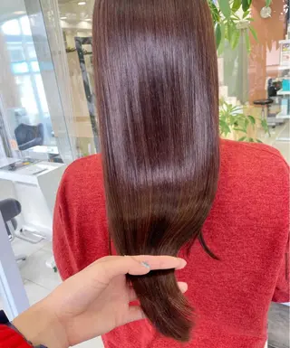 ロング カラー Happiness王寺店所属・ボブ、韓国特化型 ✨中野悠のヘアスタイル