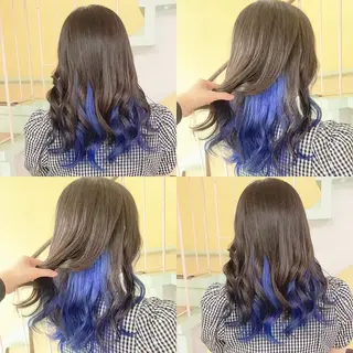 カラー 渋谷:インナーカラー ／🍒エリカ🍒のヘアスタイル