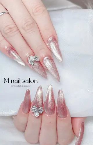 ネイル M🌷nail 長さだし専門店のネイルデザイン