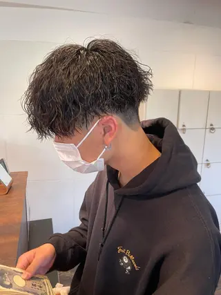 ショート パーマ メンズ メンズスタイル /メンズパーマ/須藤のヘアスタイル