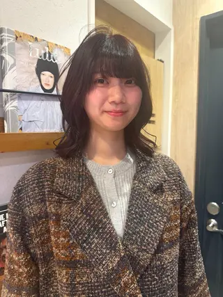 カラー 暖色カラー/パーマ /AKIR‎A🌝のヘアスタイル