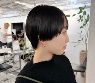 ショート foto所属・𝐁𝐋𝐔𝐄𝐓 /カット特化/新宿のヘアスタイル