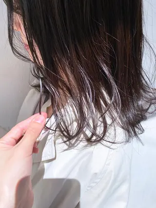 ミディアム カラー 髪質改善/艶髪 やまなかのヘアスタイル