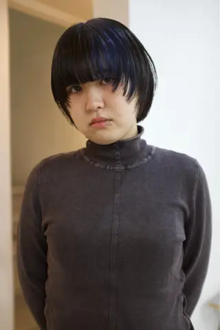 ショート カラー ヘアアレンジ 🦠デザインカラー/ 魚瀬あおい🦠のヘアスタイル