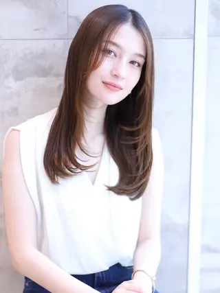 ミディアム ショートボブ/ 無料カット/荒砂のヘアスタイル