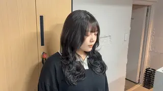 セミロング tokute 中野真咲🐺のヘアスタイル