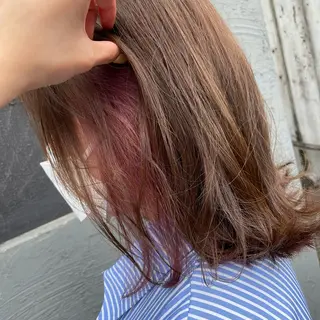ミディアム カラー 🫧🍋ダブルカラー 🍋mizuhoのヘアスタイル