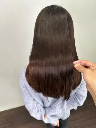 ロング Michel by chainon ミッシェルバイシェノン所属・美髪職人/傷ませない カラー/橋本拓弥のヘアスタイル