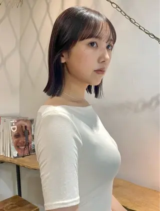 ショート カラー puune所属・🎀MAMI🎀💖 オープン価格✨🌼のヘアスタイル