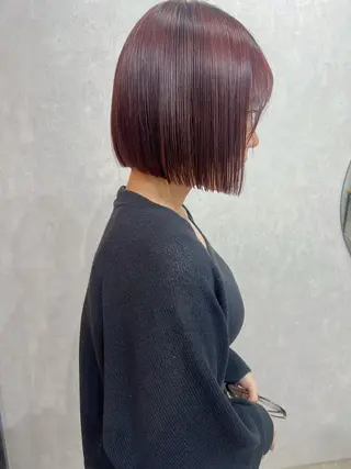 ショート カラー YUI ハイトーンカラーのヘアスタイル