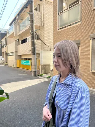 ミディアム カラー 🌱洒落てるパーマ 🌱ショート/緒方椋のヘアスタイル