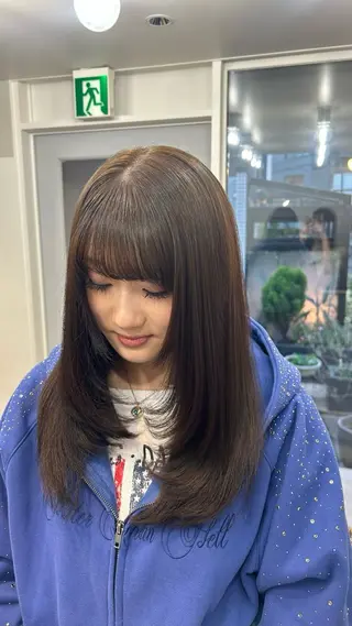 ロング Lomalia Yuuka/42🩵のヘアスタイル