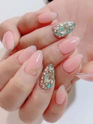 ネイル 長さだし専門店 M2　rikaのネイルデザイン