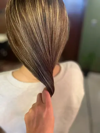 ミディアム カラー PATH-hair. storeのヘアスタイル