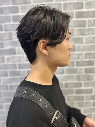 パーマ メンズ Noy所属・Noyヨシモト ヒロトのヘアスタイル