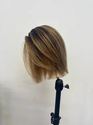 ミディアム ハイーンカラー/外国 人風カラー/ミノリのヘアスタイル