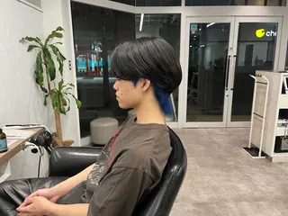 カラー メンズ 🍓艶髪/艶カラー ハイトーン/しんたにのヘアスタイル