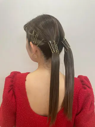 ヘアアレンジ 小濵 美月のヘアスタイル