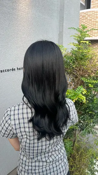 カラー 坂下 かのんのヘアスタイル