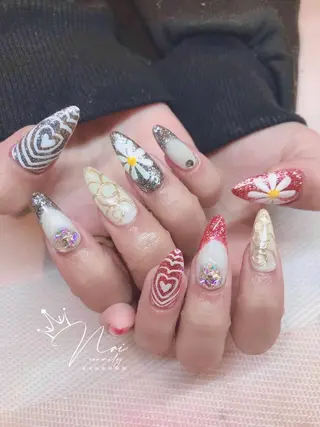 ネイル 長さだし専門店 M2 rikaのネイルデザイン