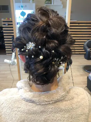 ヘアアレンジ 早川 真幸のヘアスタイル
