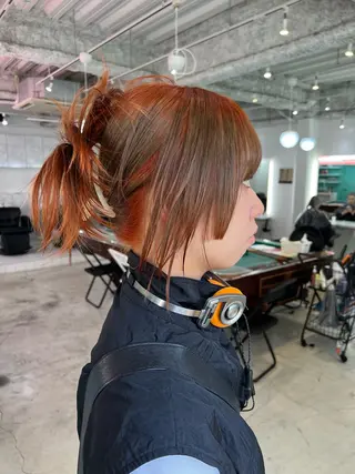 ミディアム 💥ウルフカット デザインあんな💥のヘアスタイル